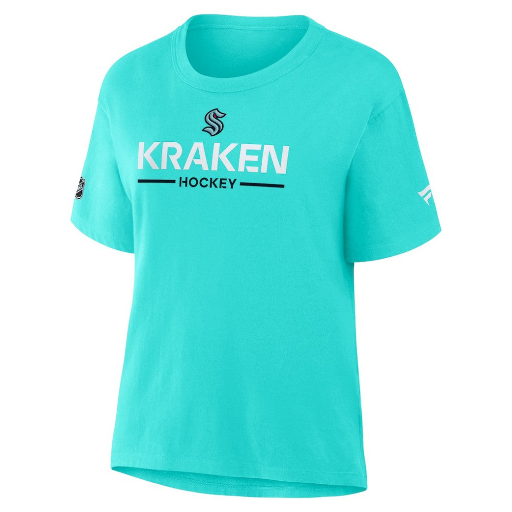 Seattle Kraken Fanatics Women's Authentic Pro Primary T-Shirt - Ice Blue | Fanatics sale