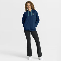 Seattle Kraken Fanatics Women's Authentic Pro Rink Raglan Full-Zip Hoodie - Deep Sea Blue | Fanatics sale