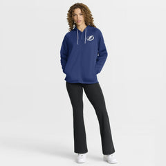Tampa Bay Lightning Fanatics Women's Authentic Pro Rink Raglan Full-Zip Hoodie - Blue | Fanatics discount