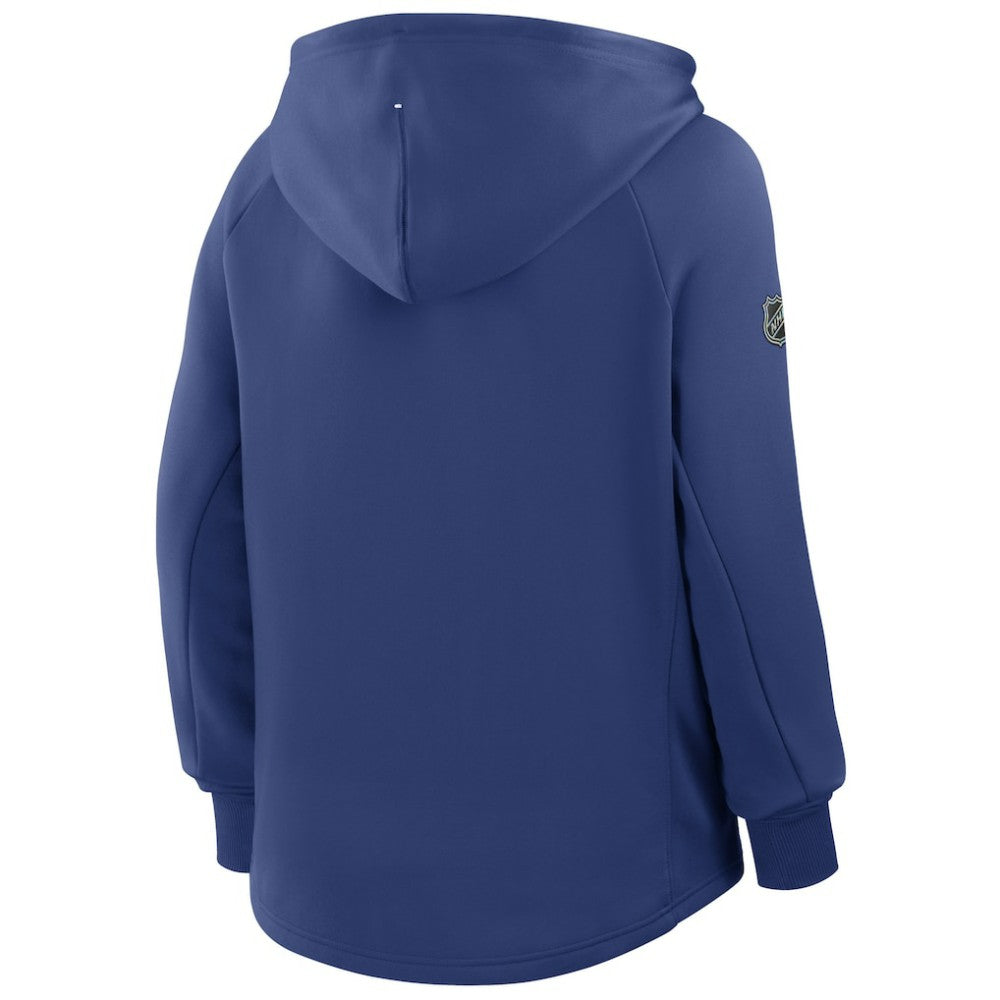 Tampa Bay Lightning Fanatics Women's Authentic Pro Rink Raglan Full-Zip Hoodie - Blue | Fanatics discount