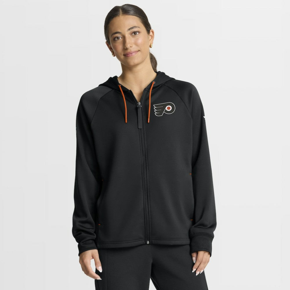 Philadelphia Flyers Fanatics Women's Authentic Pro Rink Raglan Full-Zip Hoodie - Black | Fanatics discount