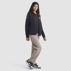 Detroit Red Wings Fanatics Women's Authentic Pro Rink Raglan Full-Zip Hoodie - Black | Fanatics on sale