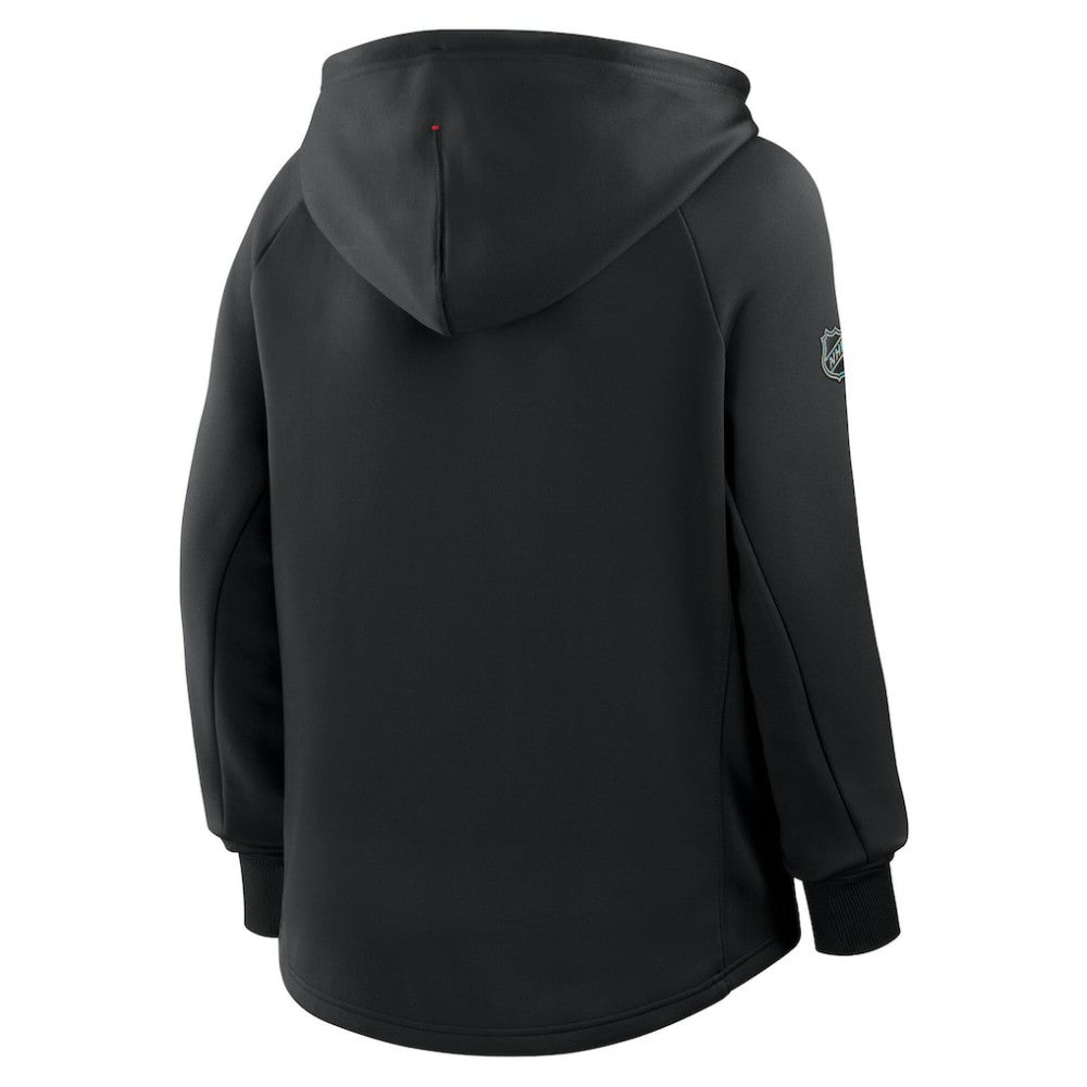Detroit Red Wings Fanatics Women's Authentic Pro Rink Raglan Full-Zip Hoodie - Black | Fanatics on sale