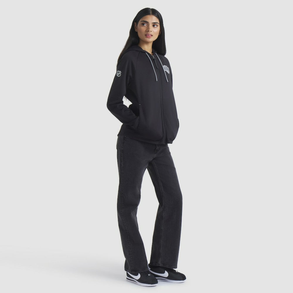 Los Angeles Kings Fanatics Women's Authentic Pro Rink Raglan Full-Zip Hoodie - Black | Fanatics discount