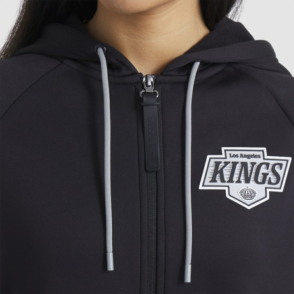Los Angeles Kings Fanatics Women's Authentic Pro Rink Raglan Full-Zip Hoodie - Black | Fanatics discount