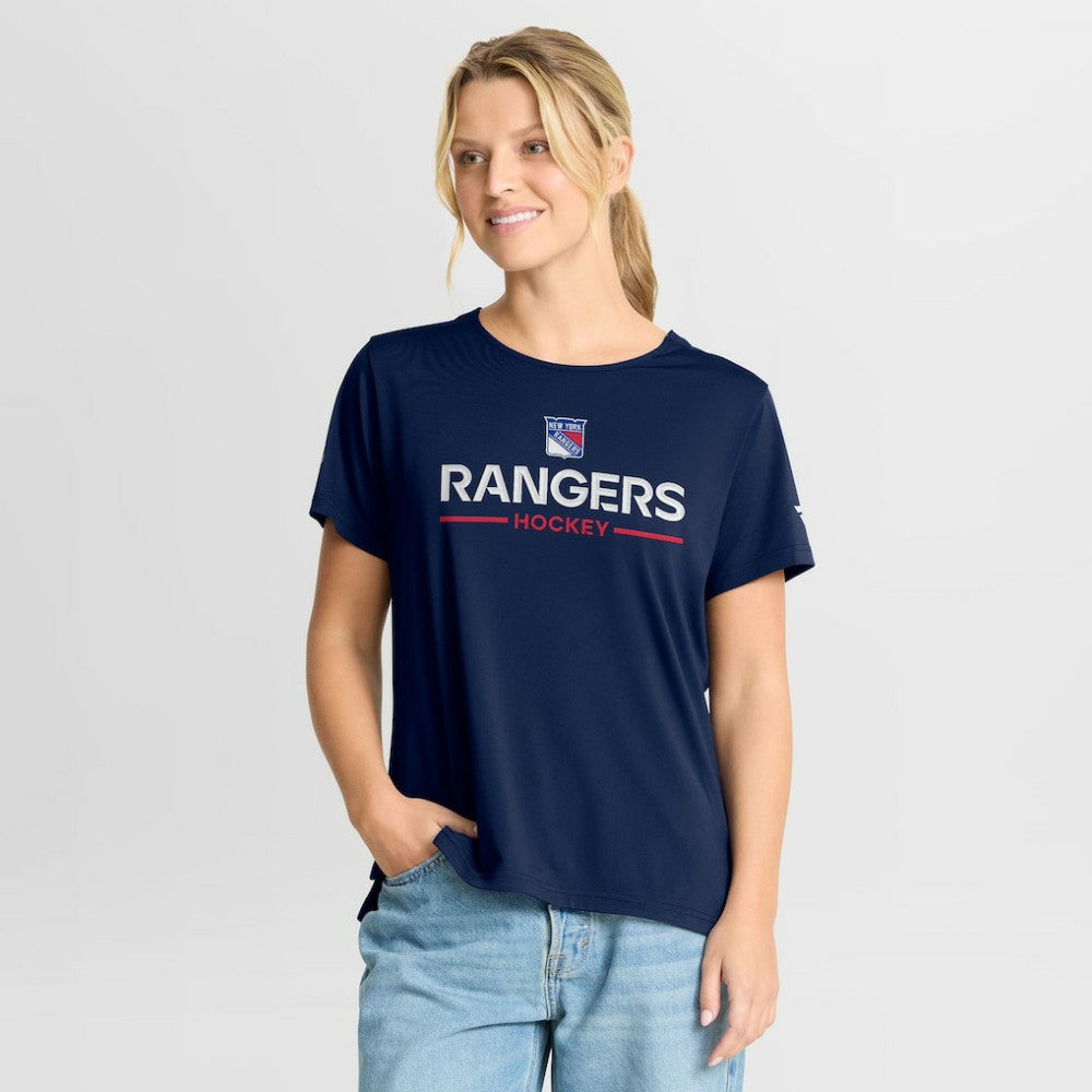 New York Rangers Fanatics Women's Authentic Pro Rink Tech T-Shirt - Navy | Fanatics near me