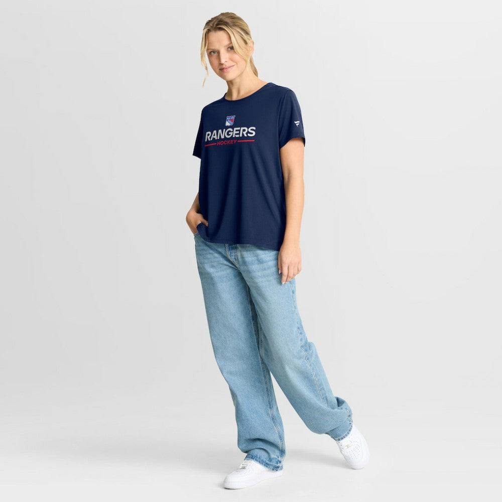 New York Rangers Fanatics Women's Authentic Pro Rink Tech T-Shirt - Navy | Fanatics near me