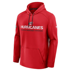 Carolina Hurricanes Fanatics Authentic Pro Rink Hoodie - Red | Fanatics Clearance