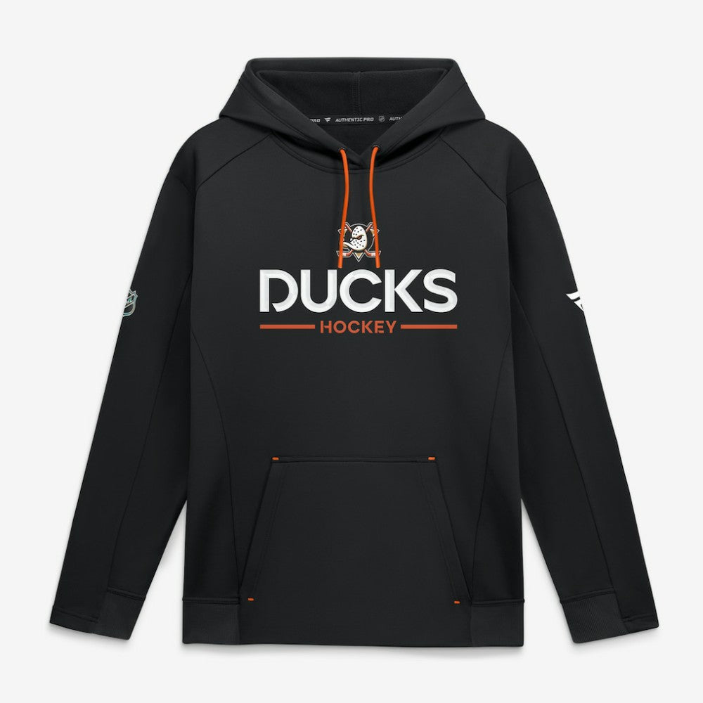 Anaheim Ducks Fanatics Authentic Pro Rink Hoodie - Black | Fanatics sale