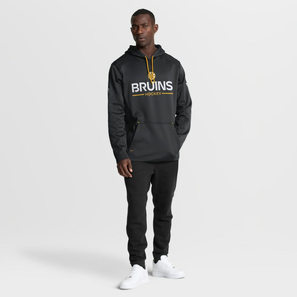 Boston Bruins Fanatics Authentic Pro Rink Hoodie - Black | Fanatics sale
