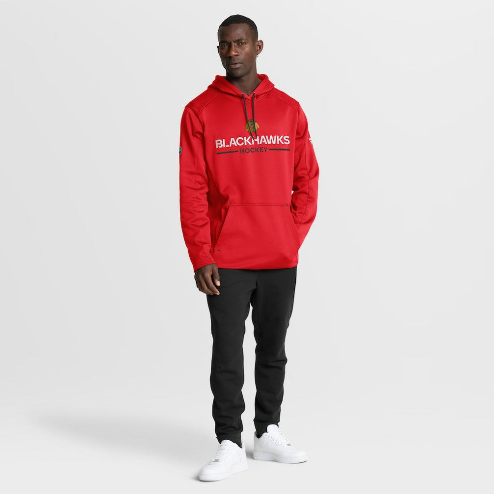 Chicago Blackhawks Fanatics Authentic Pro Rink Hoodie - Red | Fanatics sale