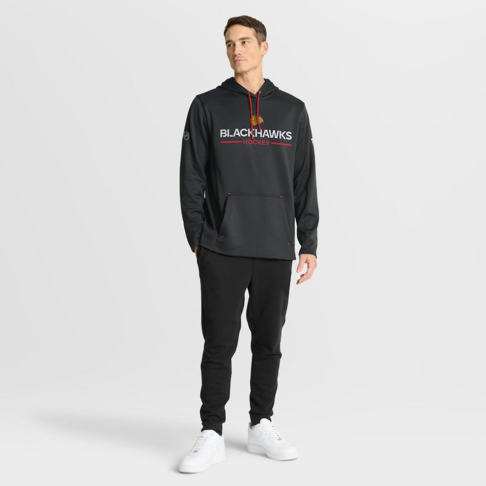 Chicago Blackhawks Fanatics Authentic Pro Rink Hoodie - Black | Fanatics on sale
