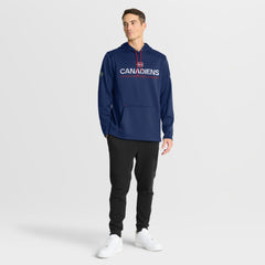 Montreal Canadiens Fanatics Authentic Pro Rink Hoodie - Navy | Fanatics Clearance
