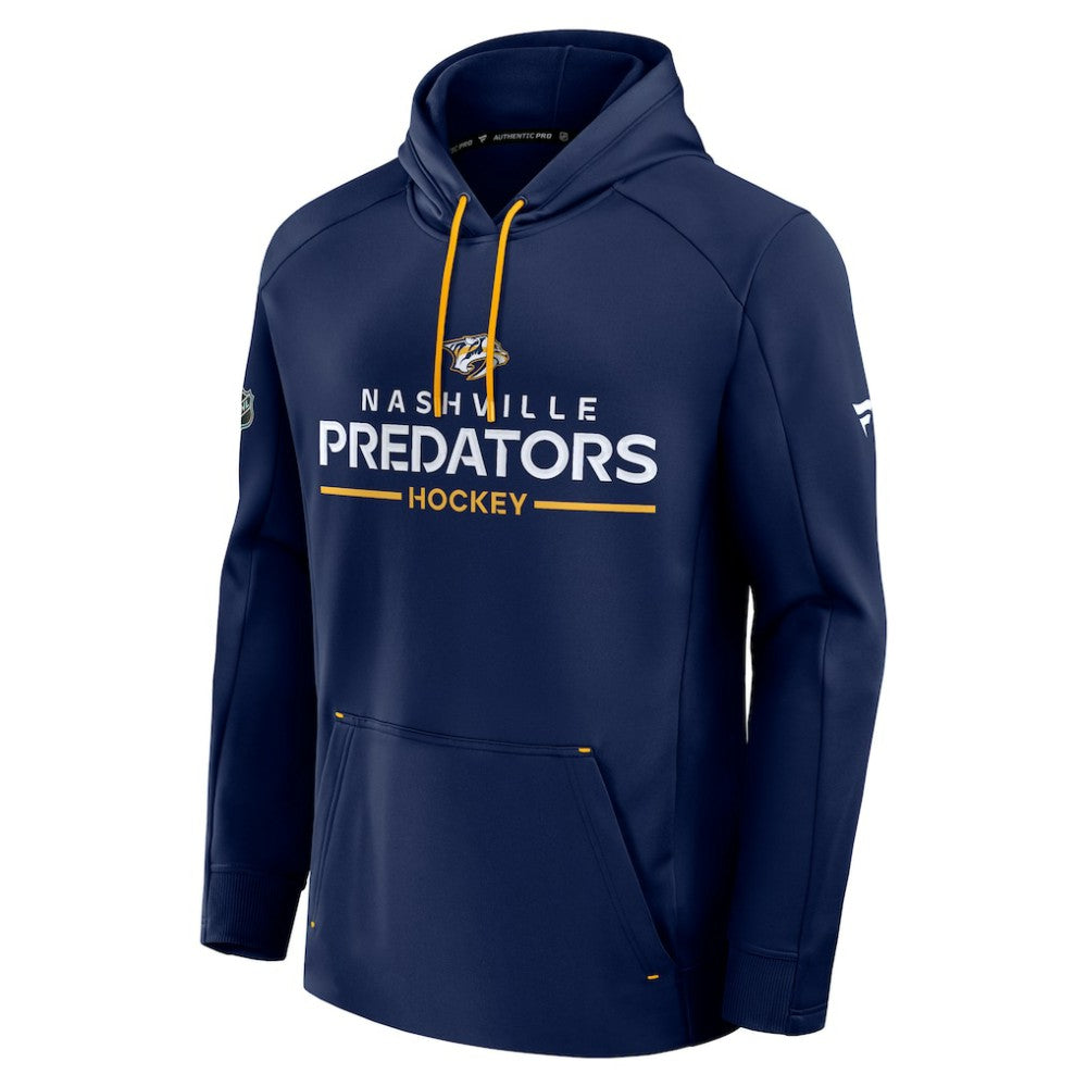 Nashville Predators Fanatics Authentic Pro Rink Hoodie - Navy | Fanatics sale