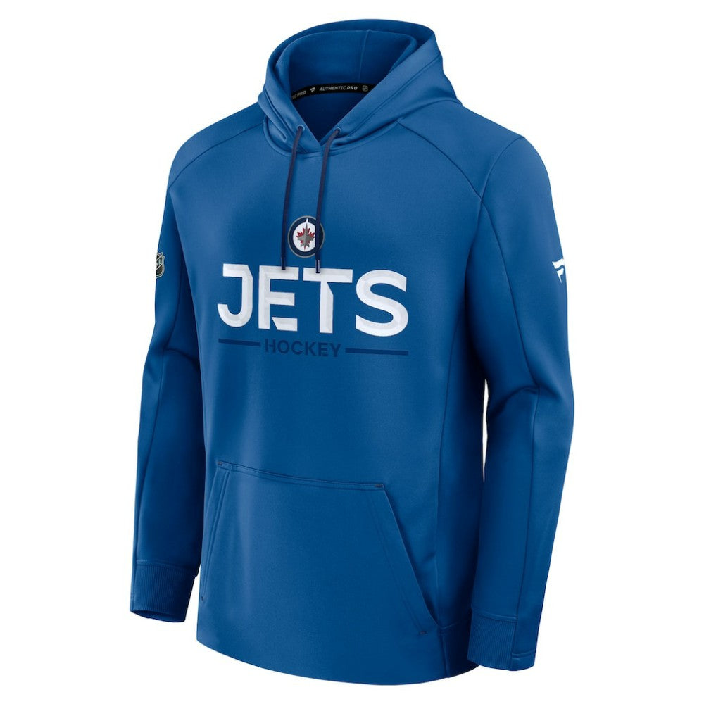 Winnipeg Jets Fanatics Authentic Pro Rink Hoodie - Blue | Fanatics near me