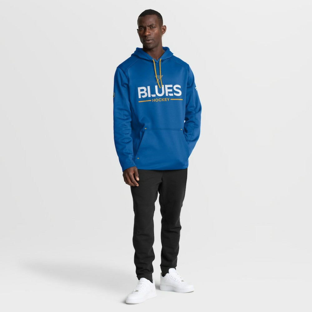 St. Louis Blues Fanatics Authentic Pro Rink Hoodie - Blue | Fanatics near me