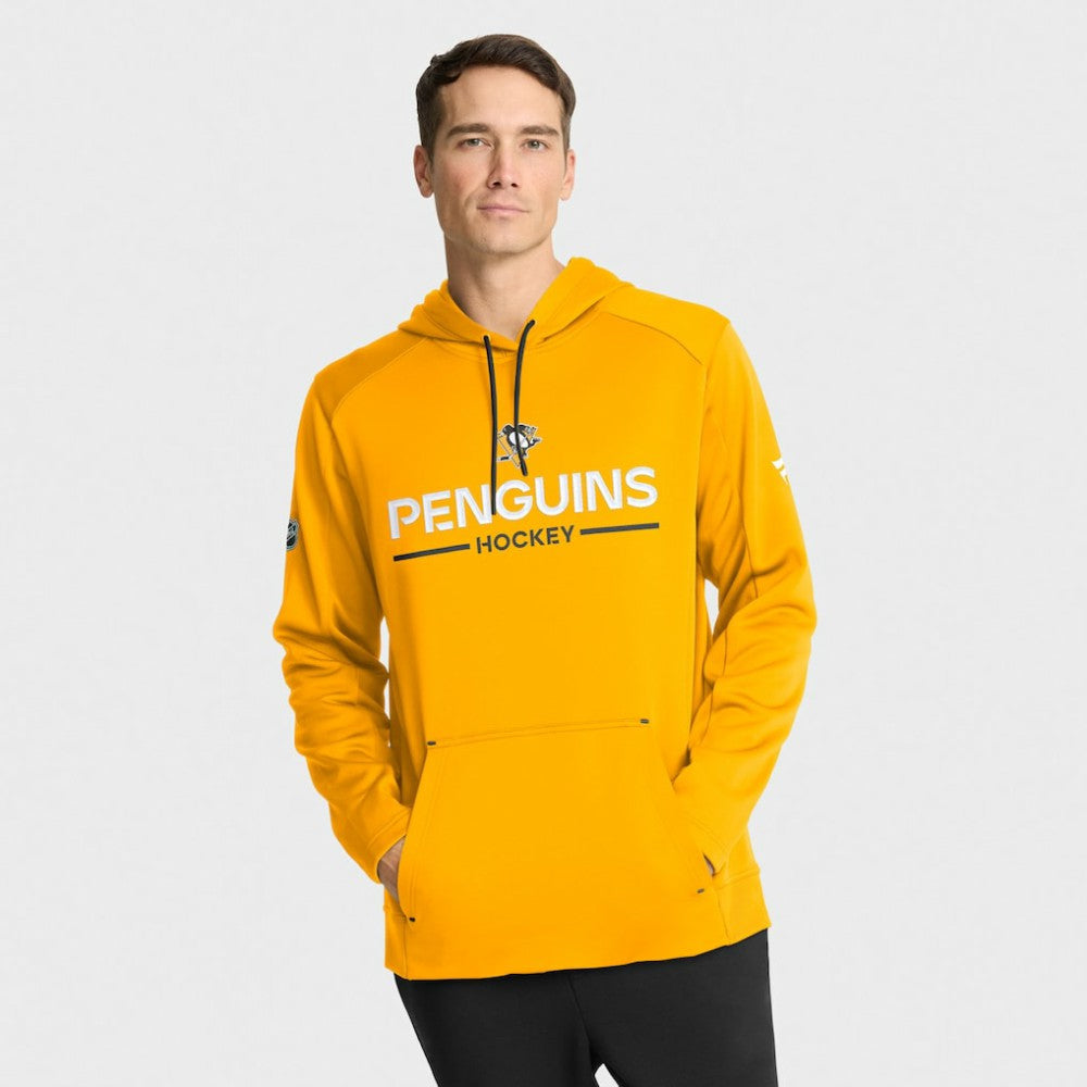Pittsburgh Penguins Fanatics Authentic Pro Rink Hoodie - Gold | Fanatics online