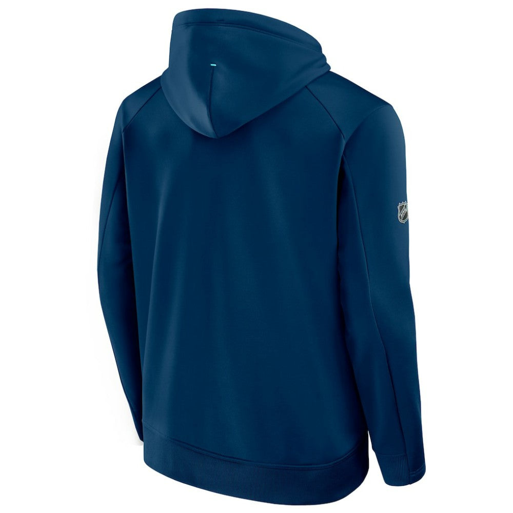 Seattle Kraken Fanatics Authentic Pro Rink Hoodie - Deep Sea Blue | Fanatics discount