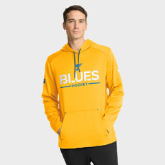 St. Louis Blues Fanatics Authentic Pro Rink Hoodie - Gold | Fanatics discount