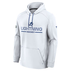 Tampa Bay Lightning Fanatics Authentic Pro Rink Hoodie - White | Fanatics online