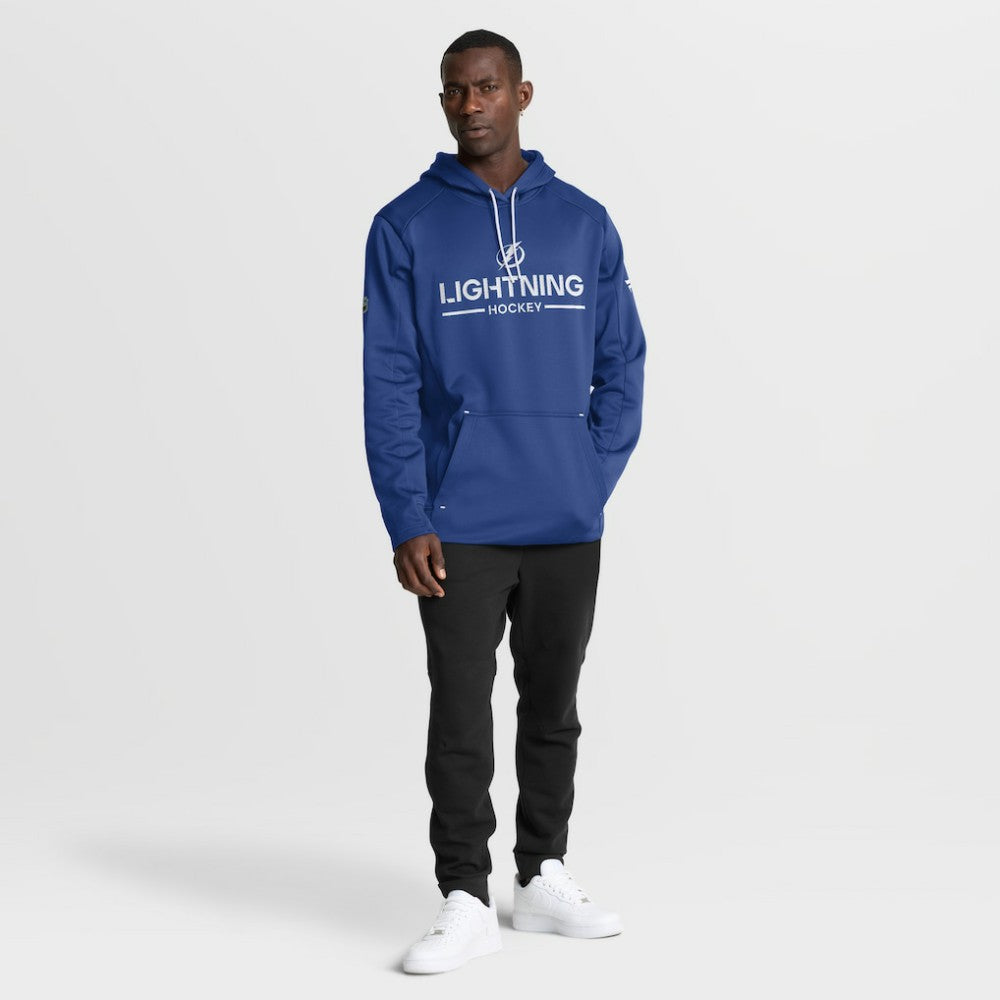 Tampa Bay Lightning Fanatics Authentic Pro Rink Hoodie - Blue | Fanatics online