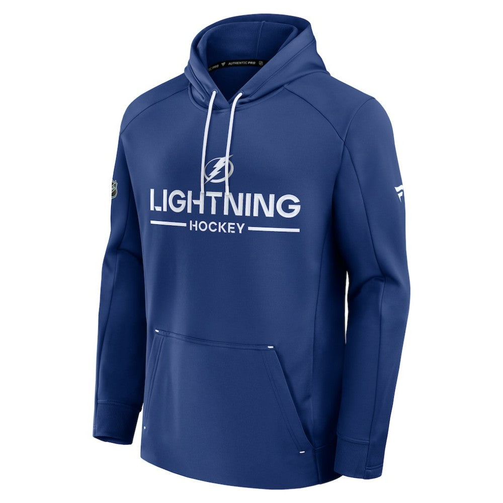 Tampa Bay Lightning Fanatics Authentic Pro Rink Hoodie - Blue | Fanatics online