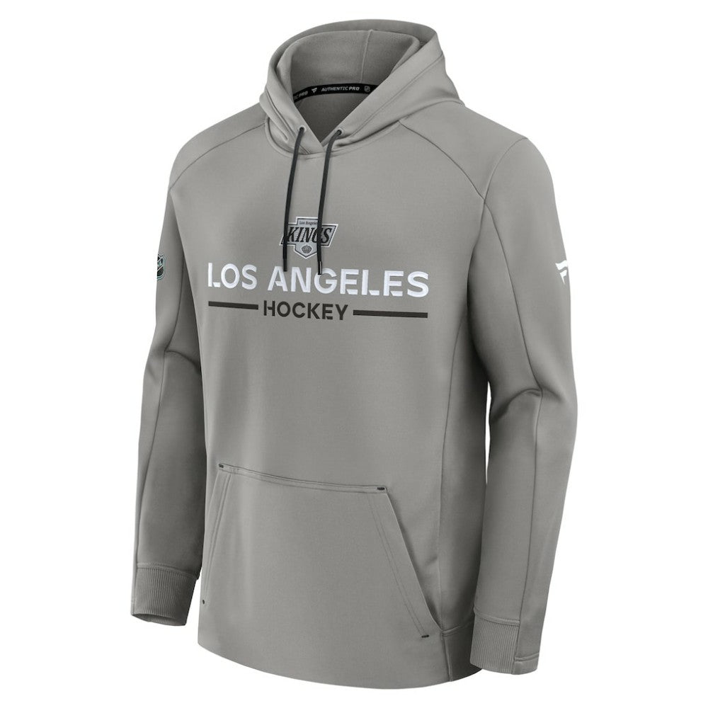 Los Angeles Kings Fanatics Authentic Pro Rink Hoodie - Silver | Fanatics on sale