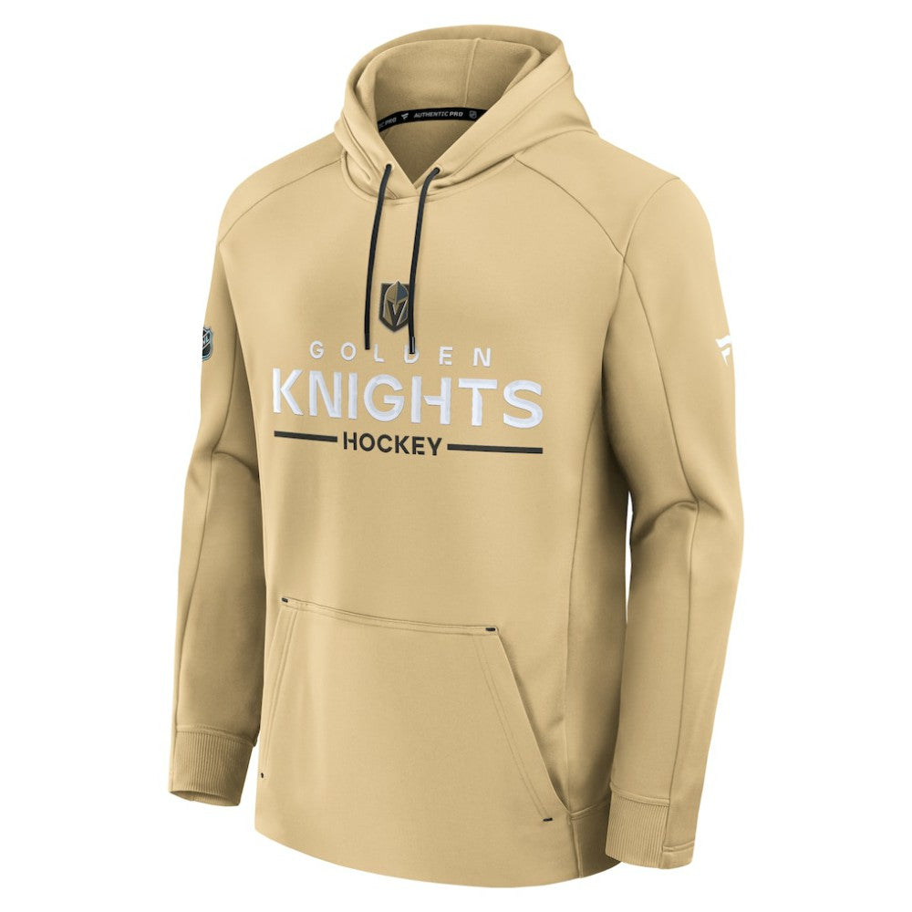 Vegas Golden Knights Fanatics Authentic Pro Rink Hoodie - Gold | Fanatics sale