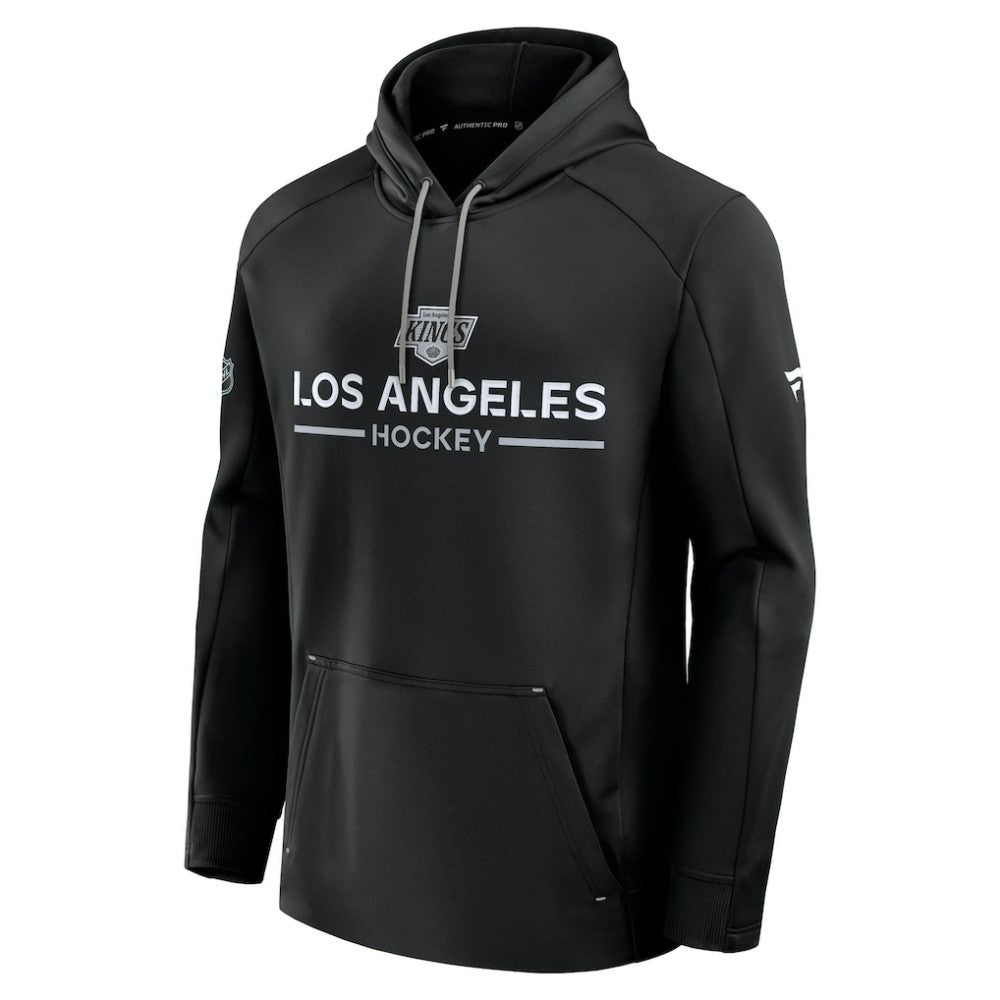 Los Angeles Kings Fanatics Authentic Pro Rink Hoodie - Black | Fanatics Lifestyle