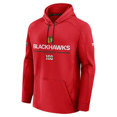 Chicago Blackhawks Fanatics Authentic Pro Centennial Rink Hoodie - Red | Fanatics sale