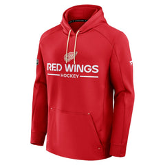 Detroit Red Wings Fanatics Authentic Pro Centennial Rink Hoodie - Red | Fanatics sale