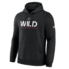 Minnesota Wild Fanatics Authentic Pro Primary Hoodie - Black | Fanatics near me