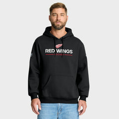 Detroit Red Wings Fanatics Authentic Pro Primary Hoodie - Black | Fanatics Lifestyle
