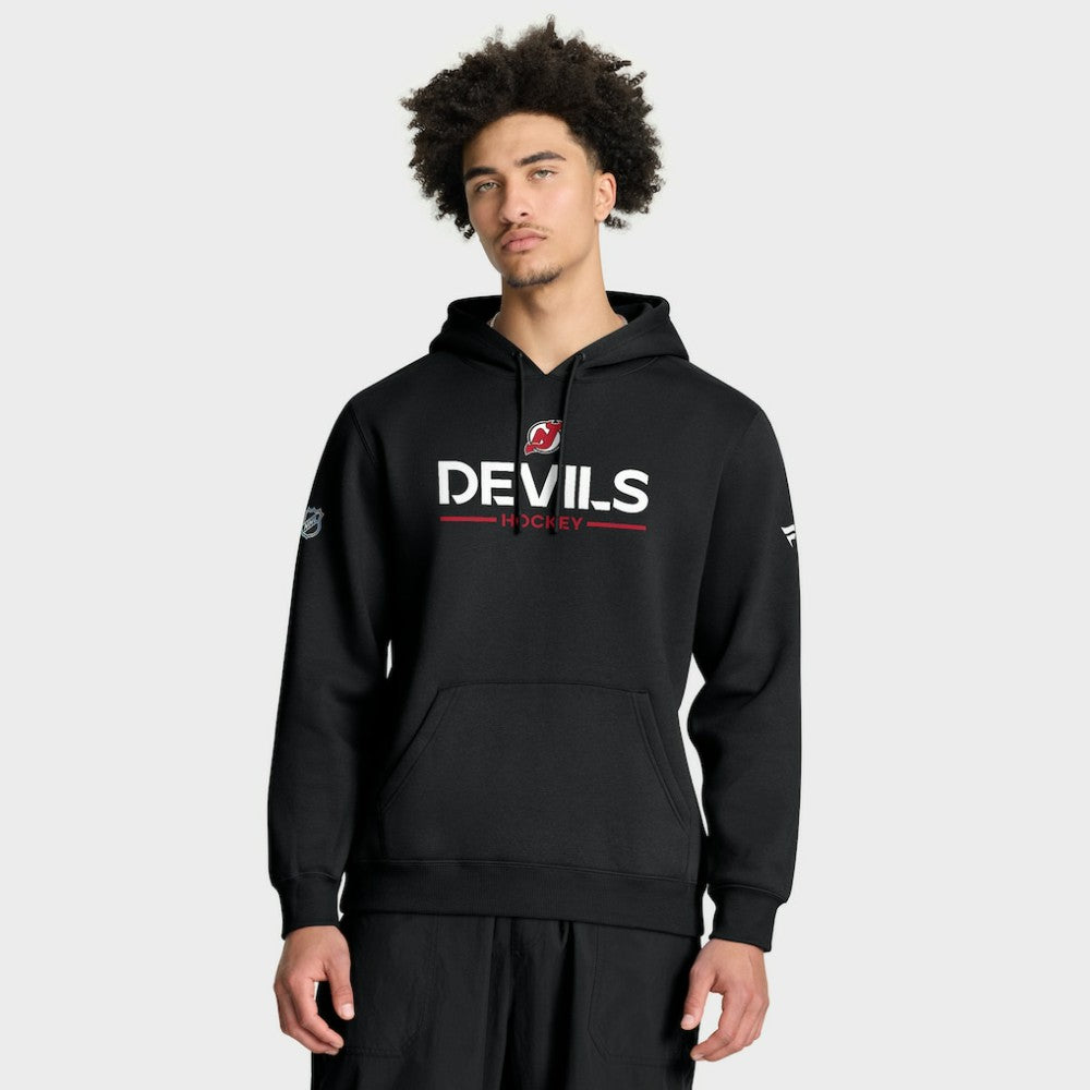 New Jersey Devils Fanatics Authentic Pro Primary Hoodie - Black | Fanatics Clearance