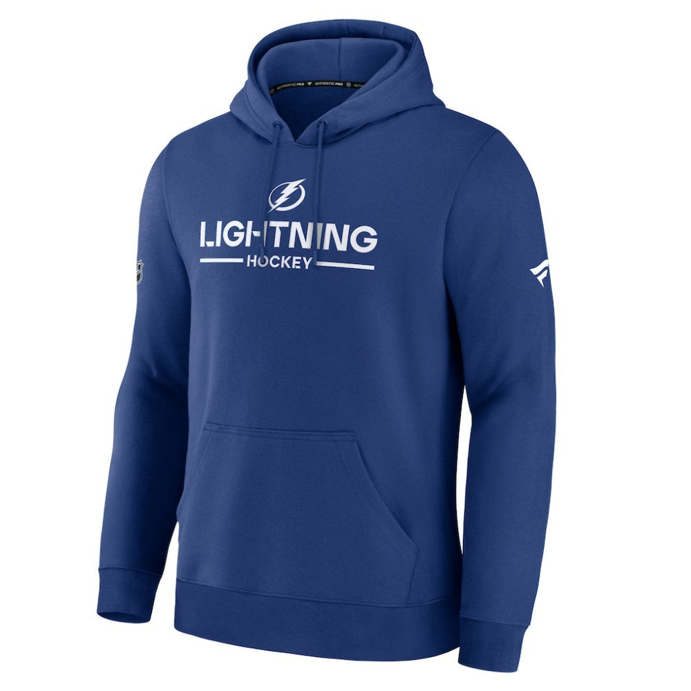 Tampa Bay Lightning Fanatics Authentic Pro Primary Hoodie - Blue | Fanatics near me