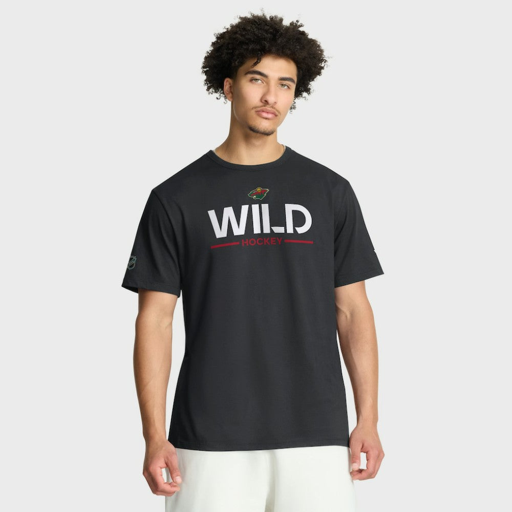 Minnesota Wild Fanatics Authentic Pro Primary T-Shirt - Black | Fanatics on sale