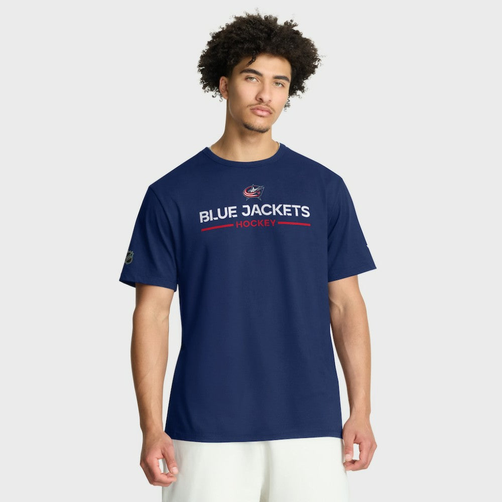 Columbus Blue Jackets Fanatics Authentic Pro Primary T-Shirt - Navy | Fanatics Lifestyle