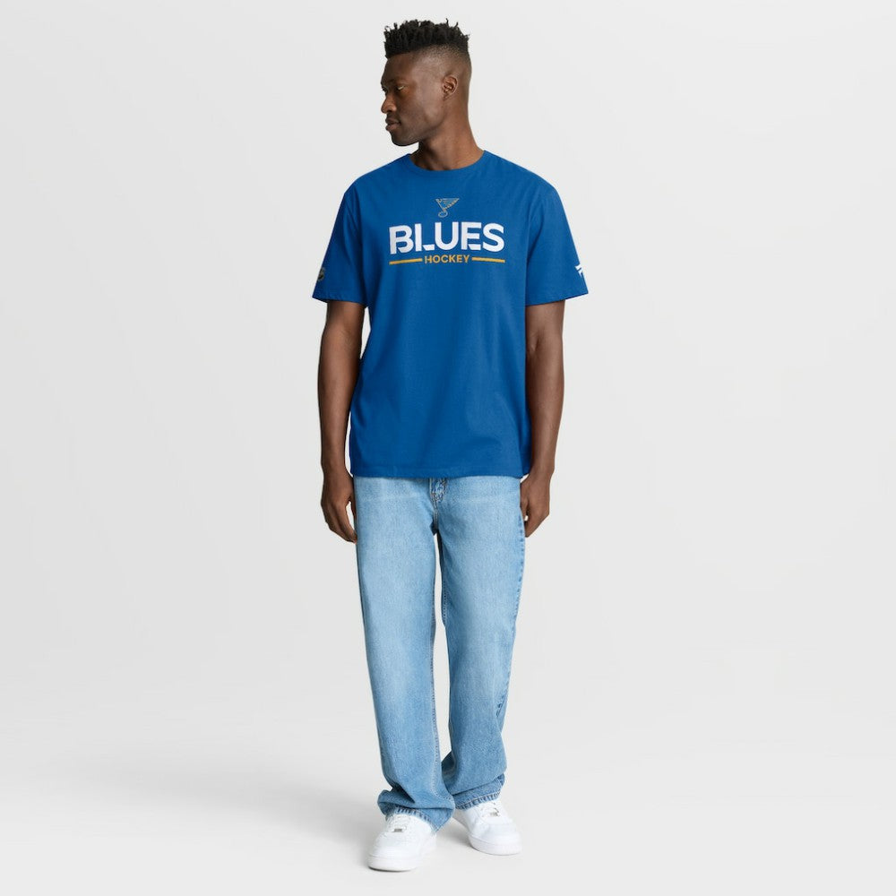 St. Louis Blues Fanatics Authentic Pro Primary T-Shirt - Blue | Fanatics sale