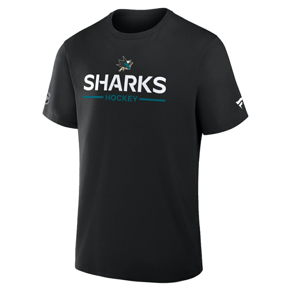 San Jose Sharks Fanatics Authentic Pro Primary T-Shirt - Black | Fanatics online