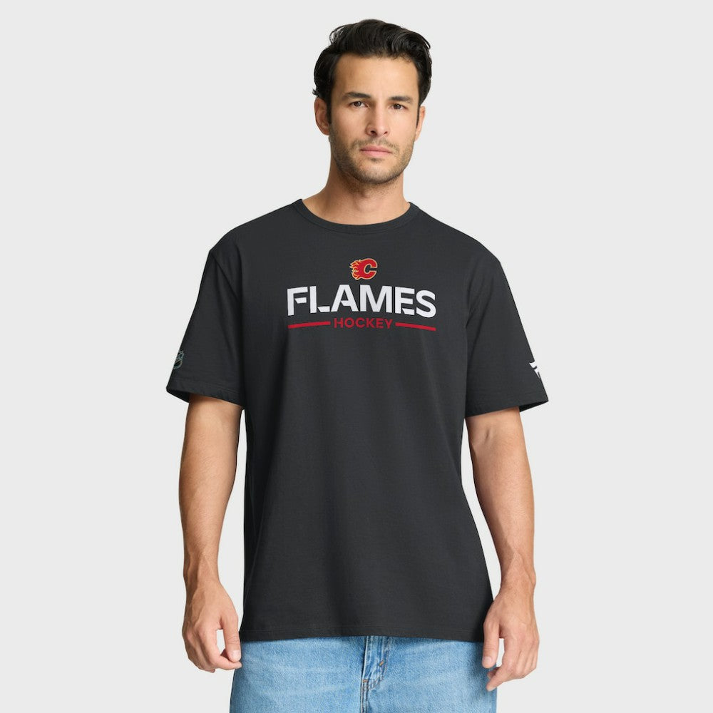 Calgary Flames Fanatics Authentic Pro Primary T-Shirt - Black | Fanatics Clearance