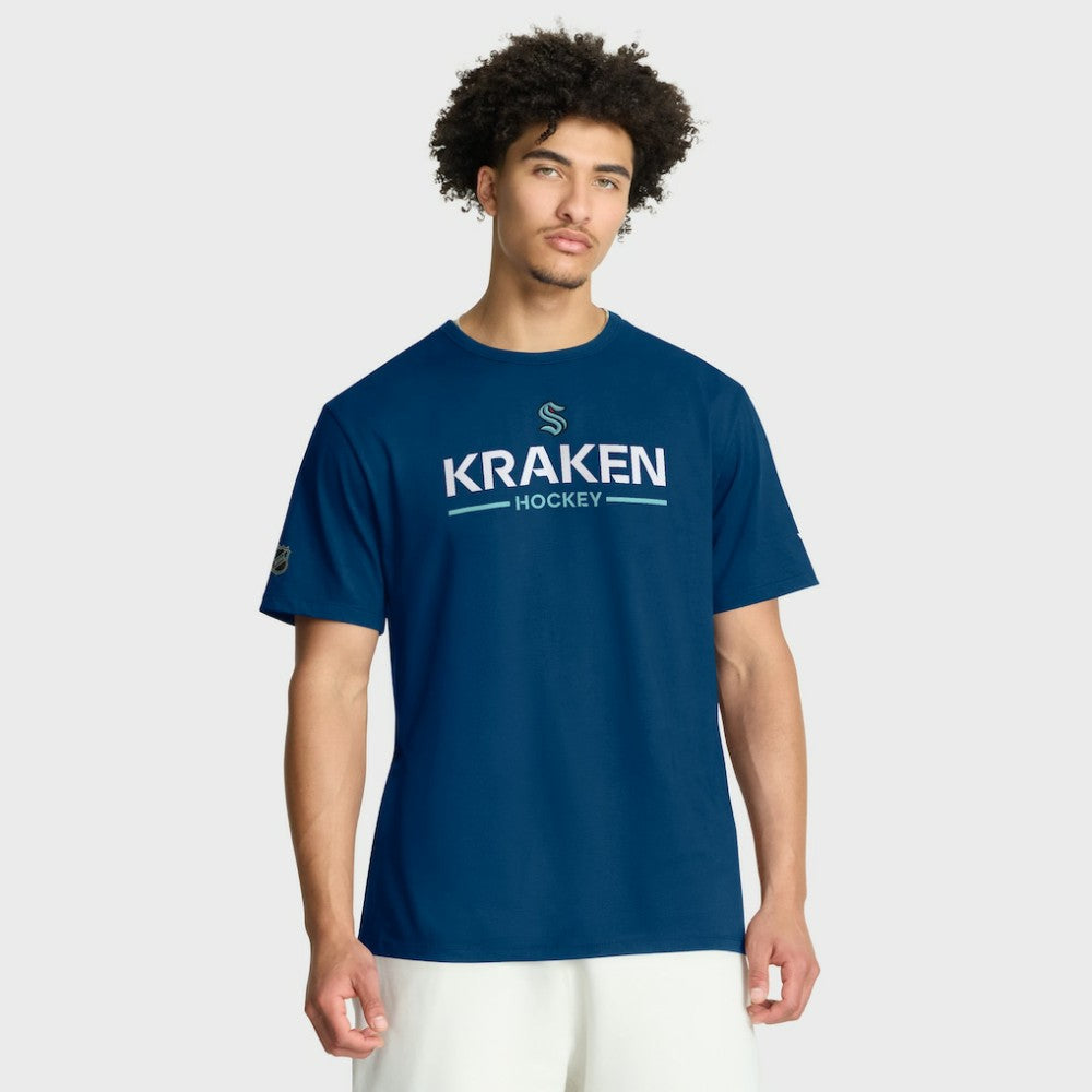 Seattle Kraken Fanatics Authentic Pro Primary T-Shirt - Deep Sea Blue | Fanatics discount