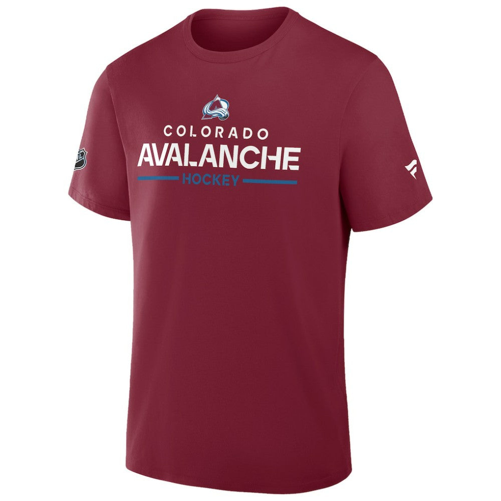 Colorado Avalanche Fanatics Authentic Pro Primary T-Shirt - Burgundy | Fanatics Clearance