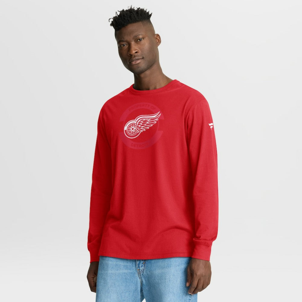 Detroit Red Wings Fanatics Authentic Pro Property Of Practice Long Sleeve T-Shirt - Red | Fanatics on sale