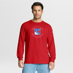 New York Rangers Fanatics Authentic Pro Property Of Practice Long Sleeve T-Shirt - Red | Fanatics discount