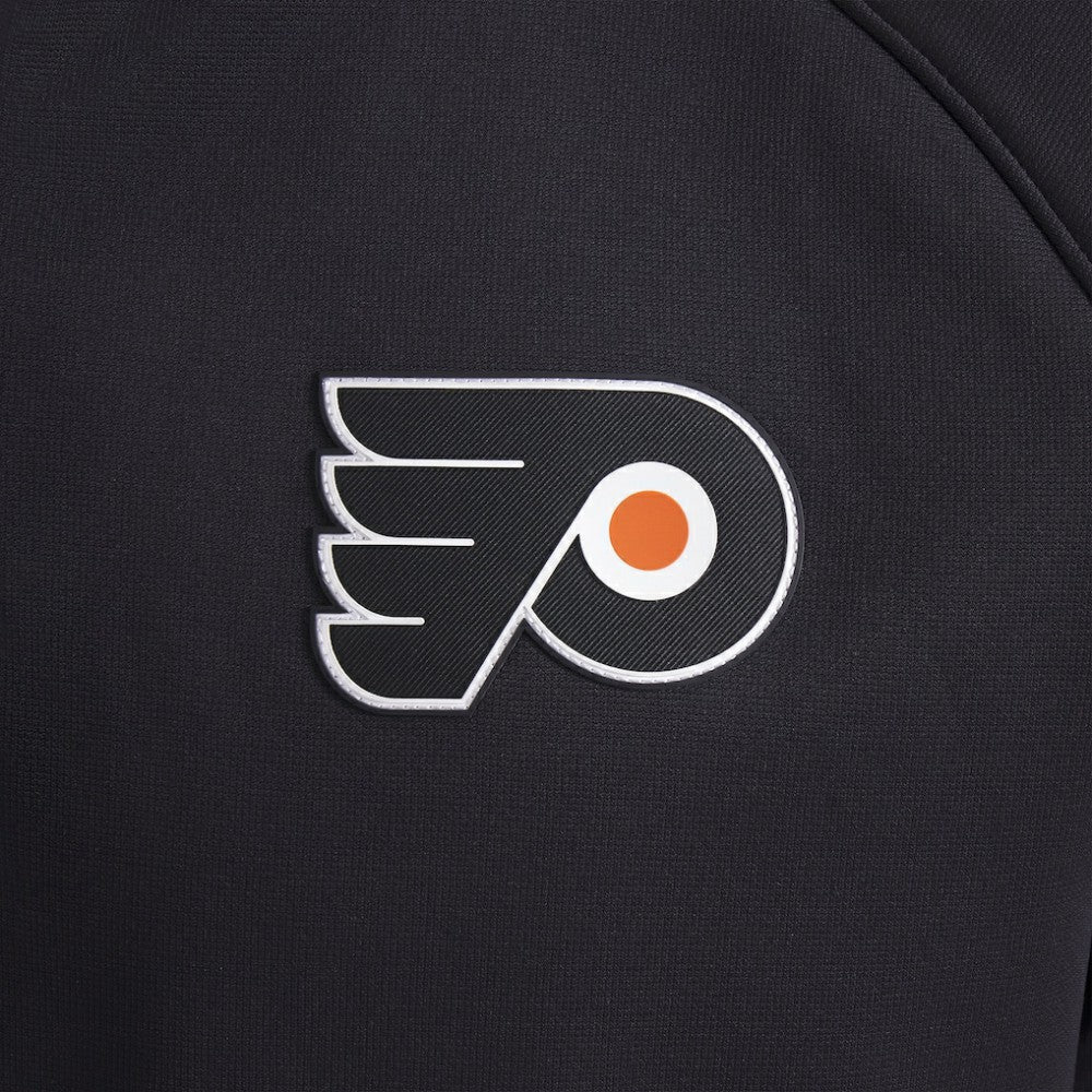 Philadelphia Flyers Fanatics Authentic Pro Rink Raglan Quarter-Zip Pullover - Black | Fanatics sale