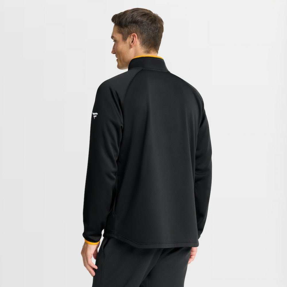 Boston Bruins Fanatics Authentic Pro Rink Raglan Quarter-Zip Pullover - Black | Fanatics on sale