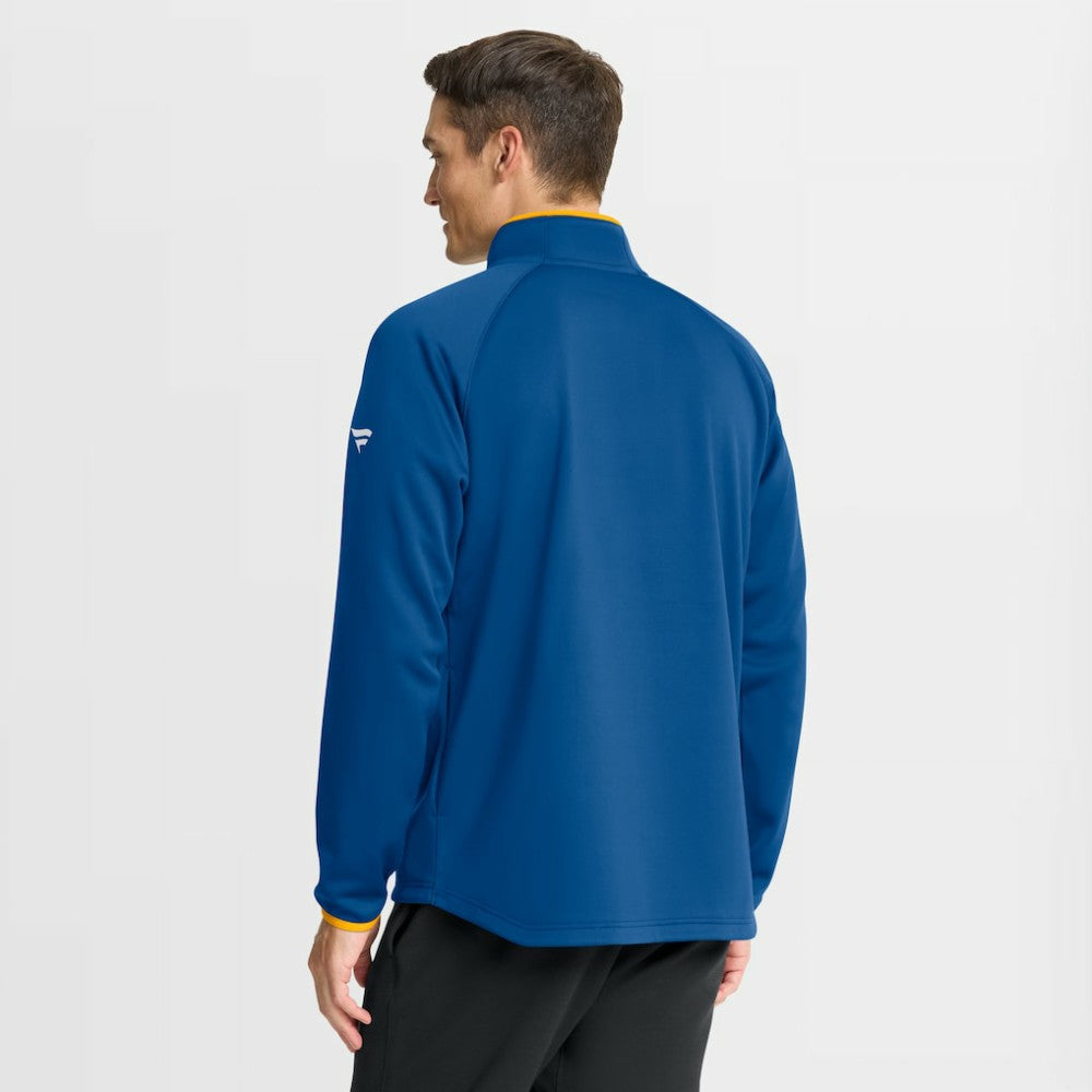 St. Louis Blues Fanatics Authentic Pro Rink Raglan Quarter-Zip Pullover - Blue | Fanatics discount