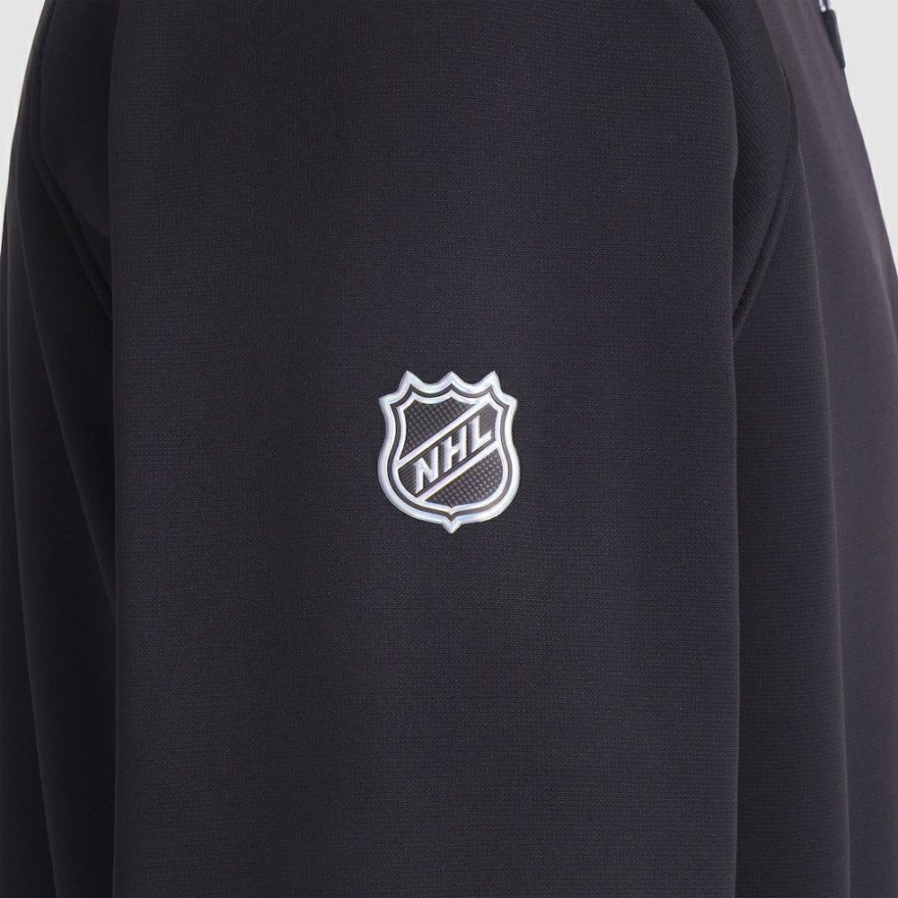 Minnesota Wild Fanatics Authentic Pro Rink Raglan Quarter-Zip Pullover - Black | Fanatics sale