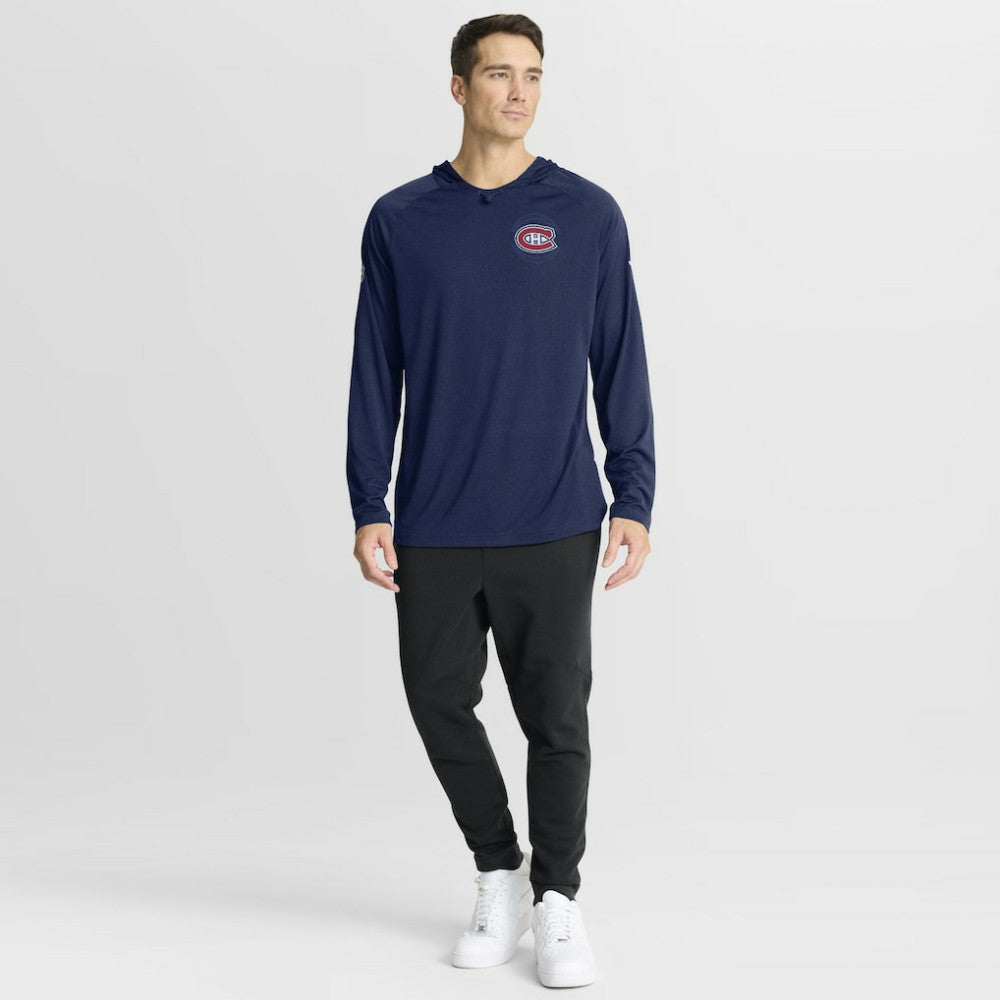 Montreal Canadiens Fanatics Authentic Pro Rink Hoodie - Navy | Fanatics online