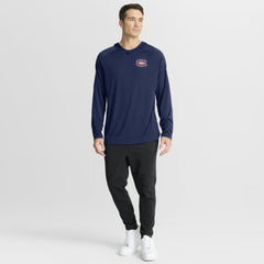 Montreal Canadiens Fanatics Authentic Pro Rink Hoodie - Navy | Fanatics online